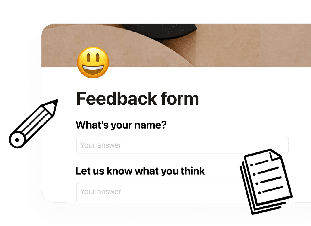 Template editorial illustration