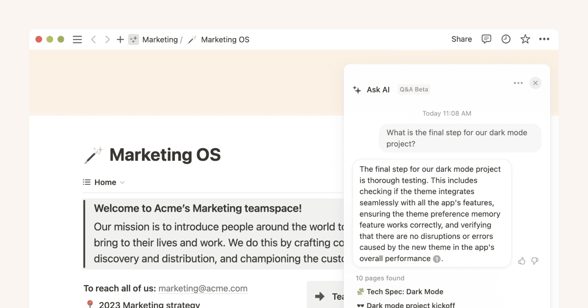 Compreender como o Notion Responde revela respostas pode ajudar você a obter melhores resultados