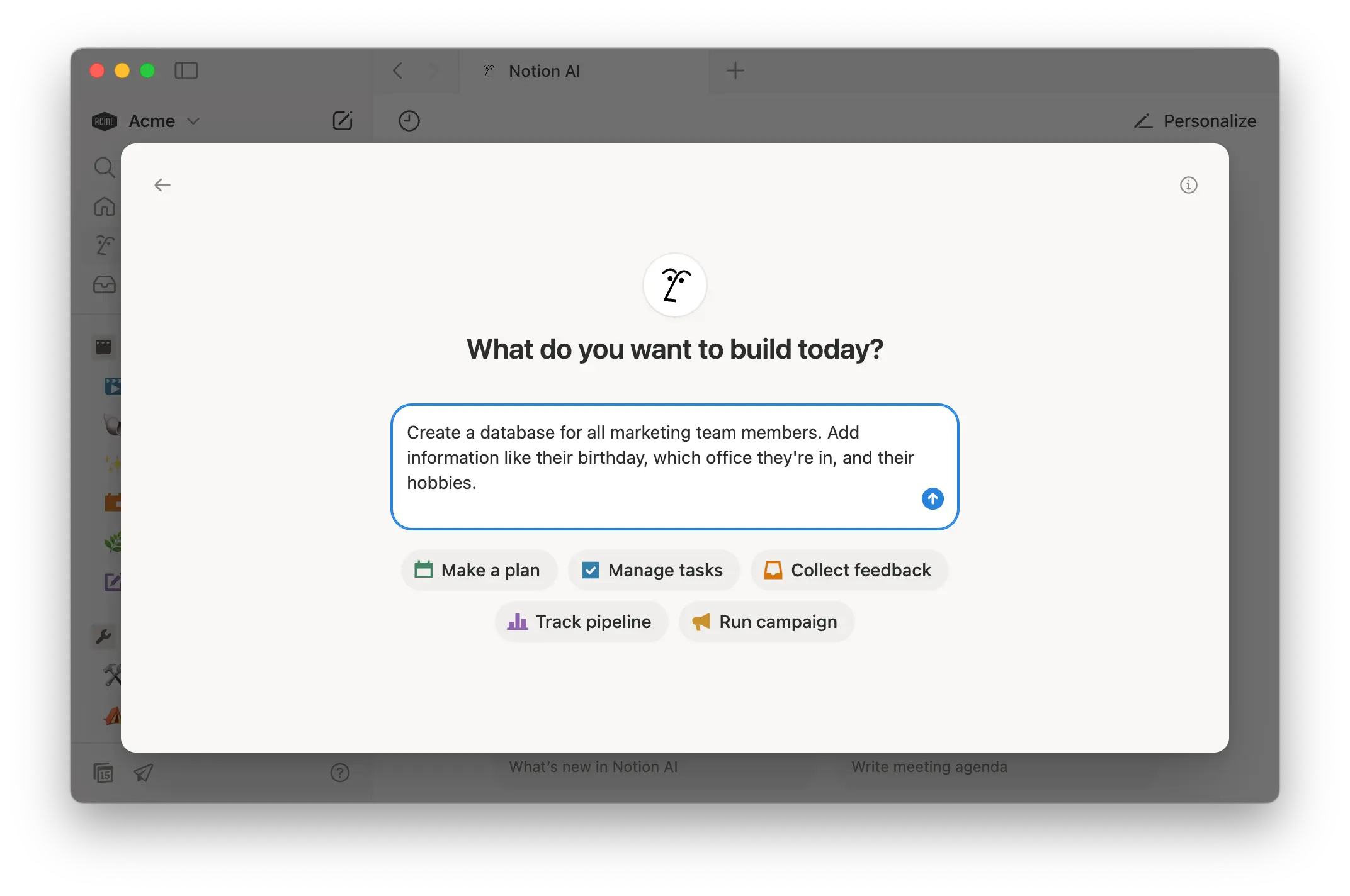 도움말 센터: 데이터베이스용 Notion AI