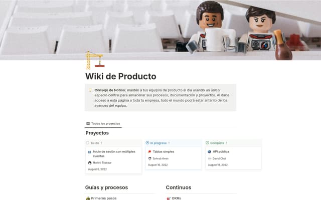 Wiki de producto